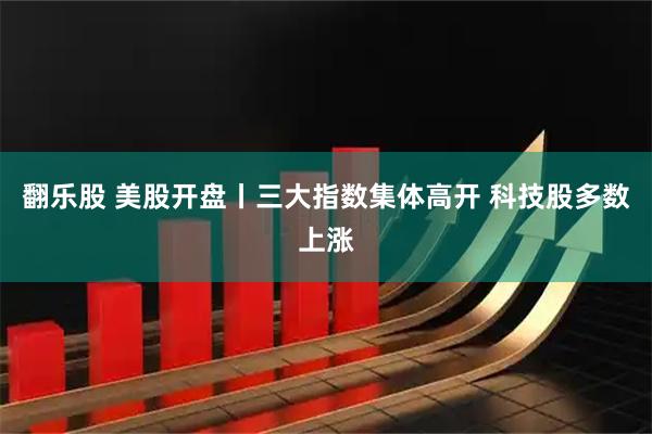 翻乐股 美股开盘丨三大指数集体高开 科技股多数上涨